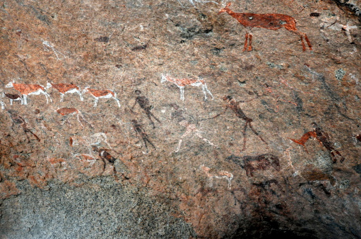 The Brandberg is a spiritual site of great significance to the San (Bushman) tribes. The main tourist attraction is The White Lady rock painting, located on a rock face with other art work, under a small rock overhang, in the Tsisab Ravine at the foot of the mountain.