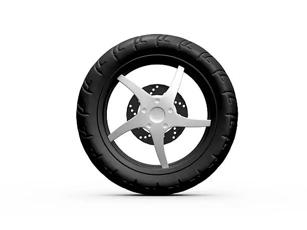 Photo of Tire of Motorcycle