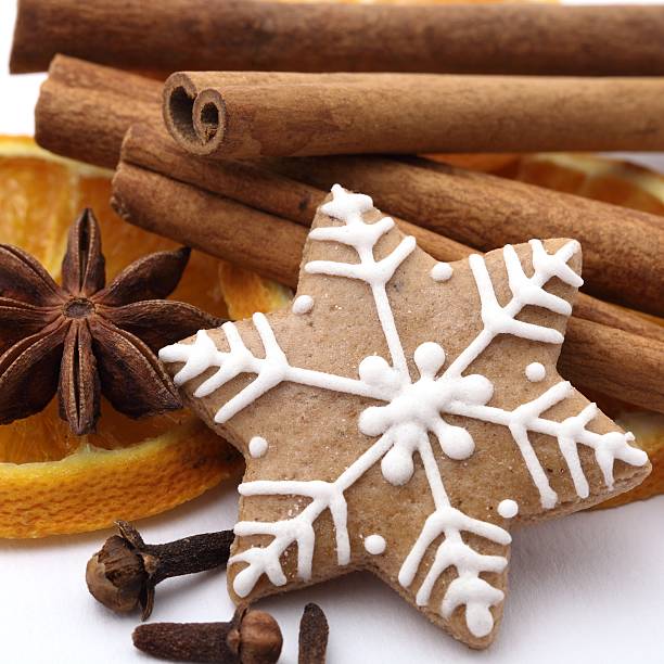 Spices an gingerbread cookie