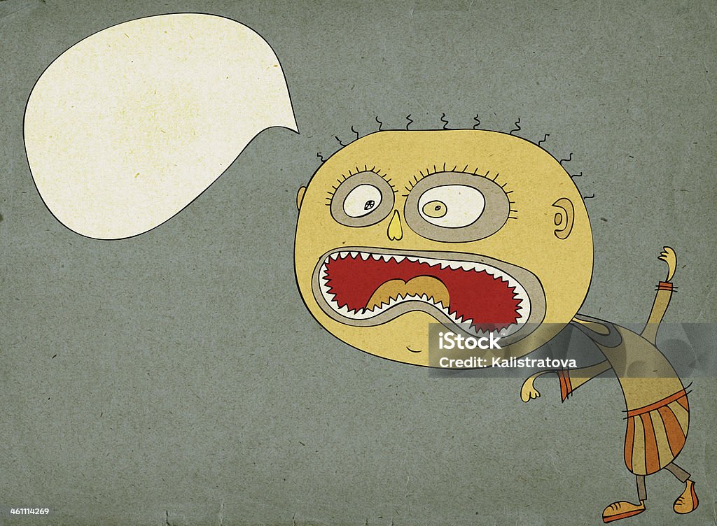 Monster Stock Illustration - Download Image Now - Alien, Anger, Bizarre