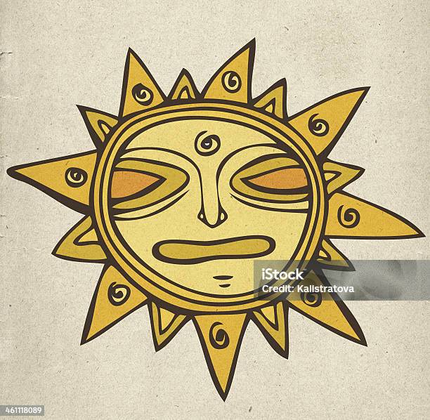 Antica Sole - Immagini vettoriali stock e altre immagini di Antico - Condizione - Antico - Condizione, Antico - Vecchio stile, Arte