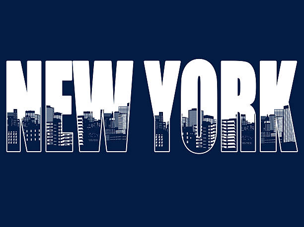 istock Contour of the New York city 461119479