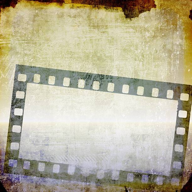istock Vintage film strip frame 461121671