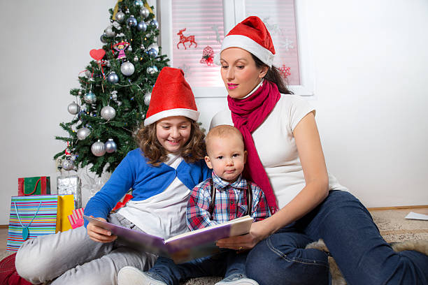 istock Family Christmas Fun At Home 461121925