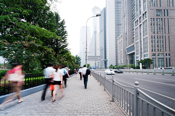 istock passenger walking on the walkway at shanghai china 461150045
