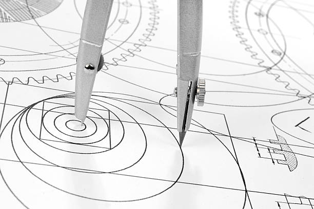 istock Drawing detail and compasses 461151369