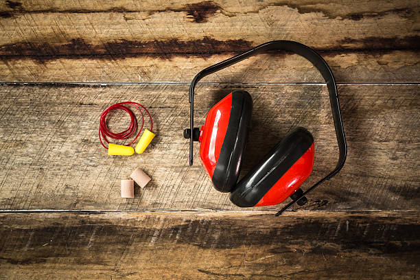 Protective Ear equipment More from this set… ear protectors stock pictures, royalty-free photos & images