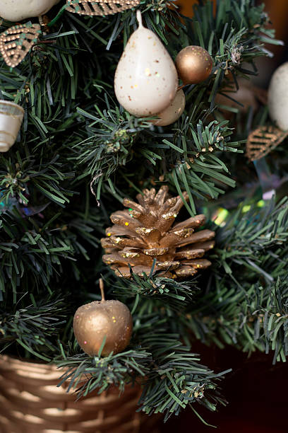 istock New Year's toys on a fir-tree 461156933