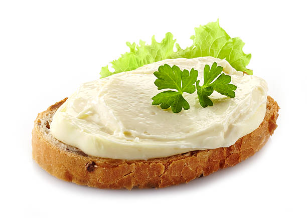 pane con crema di formaggio - cheese loaf foto e immagini stock