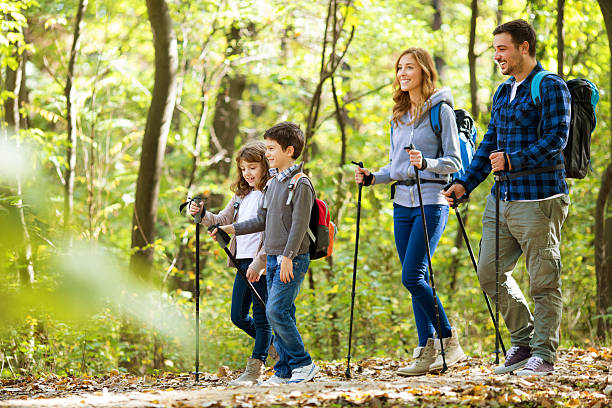 istock Cheerful Family Hike. 461159541