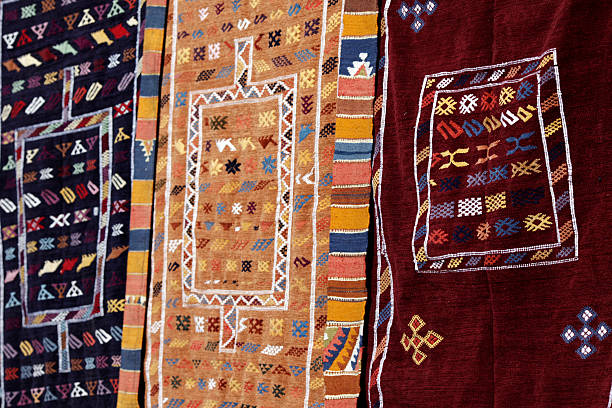 istock Berber Rugs in Outdoor Market, Morocco 461164643