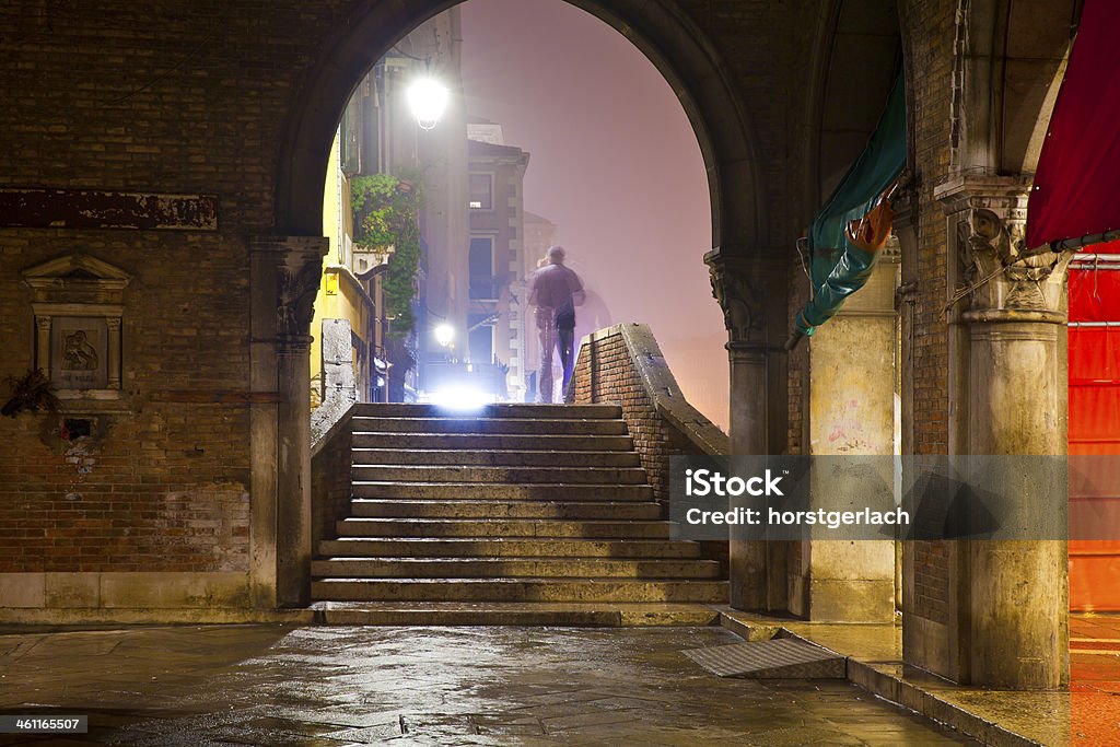 Venedig, Italien bei Nacht - Lizenzfrei Venedig Stock-Foto