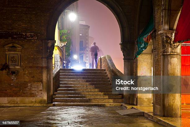 Venedig Italien Bei Nacht Stockfoto und mehr Bilder von Venedig - Venedig, Architektonische Säule, Architektur