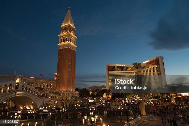 The Mirage And Venetian Stock Photo - Download Image Now - Architecture, Arts Culture and Entertainment, Casino