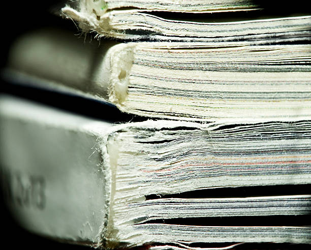 istock Reading concept of printed press or newspaper 461206139