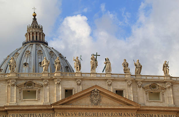istock St. Peter's Basilica, Vatican, Italy. 461209105