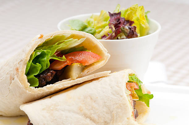 istock kafta shawarma chicken pita wrap roll sandwich 461214443