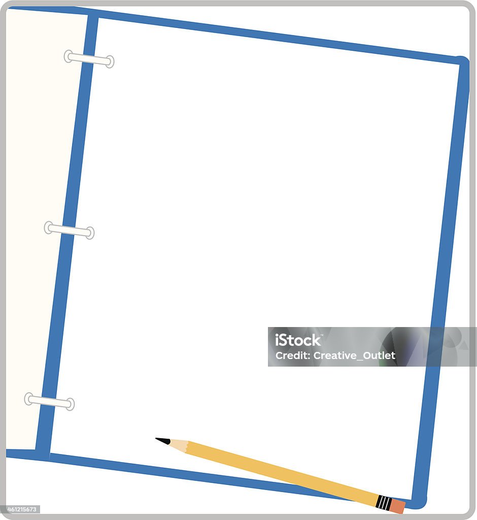 Notebok Frame Notebook Frame C Stock Illustration - Download Image Now - Border ...