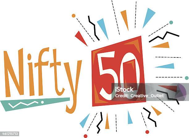 Nifty50 Heading C Stock Illustration - Download Image Now - Celebration, Confetti, Cut Out
