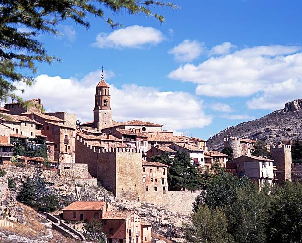 istock Spanish town, Albarracin, Spain. 461220075