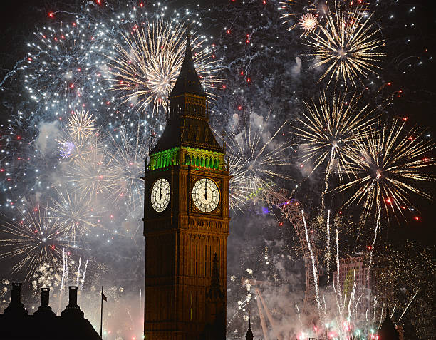 istock London New Year Fireworks 461224911