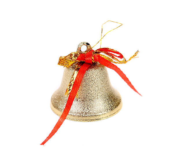 istock Close up of silver jingle bell. 461233865