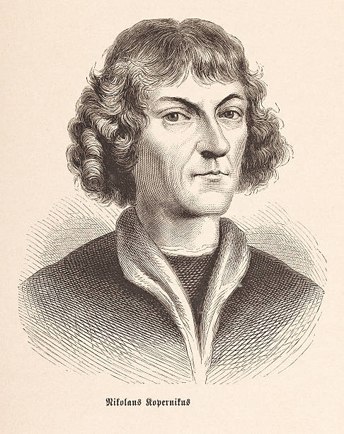 ilustrações, clipart, desenhos animados e ícones de astrônomo nicolaus copernicus em 1877 - nicolaus copernicus