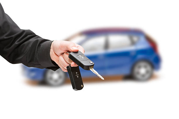 istock Keys to the car. White background. 461251635
