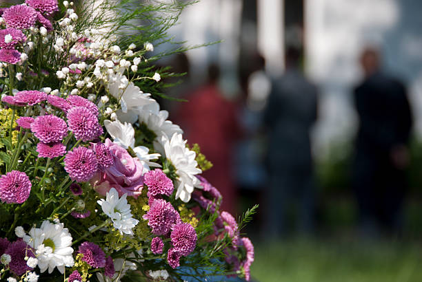 bukiet kwiatów - funeral zdjęcia i obrazy z banku zdjęć