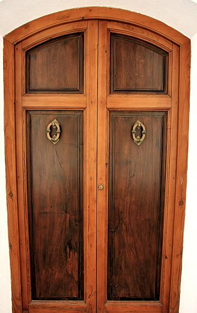 istock Old wooden door in Spain 461260127