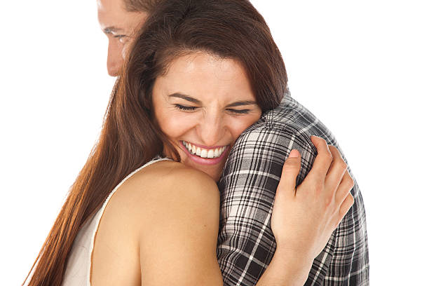 istock Lovely couple embracing 461260689