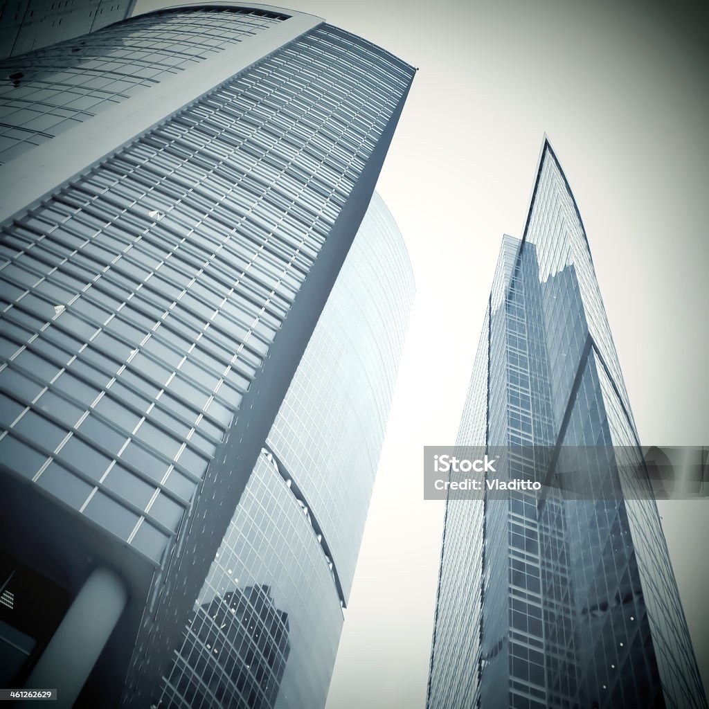 new office building in business center Architecture Stock Photo