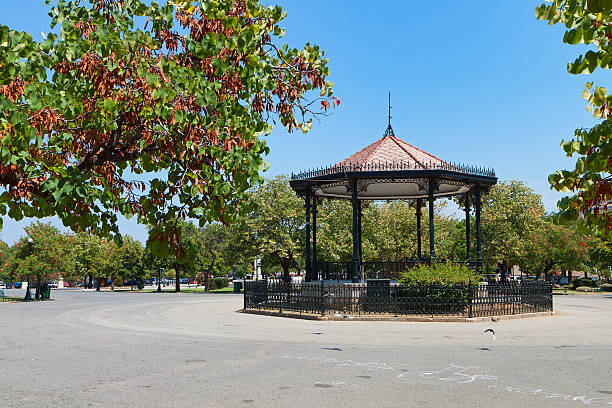 istock Park at Corfu island in Greece 461263429