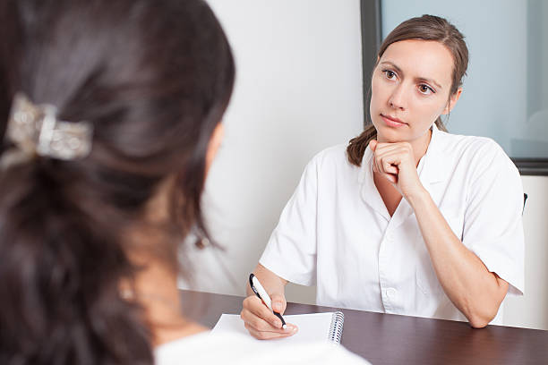 visite el ginecólogo - vagina contraceptive gynecologist doctor fotografías e imágenes de stock