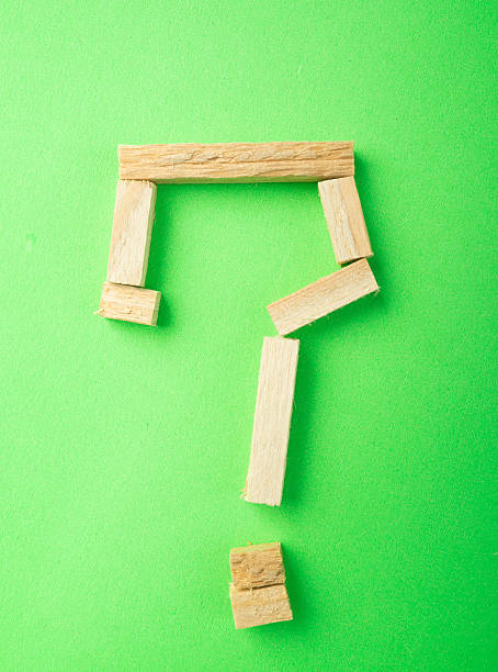 istock Question mark made of wooden blocks 461285127