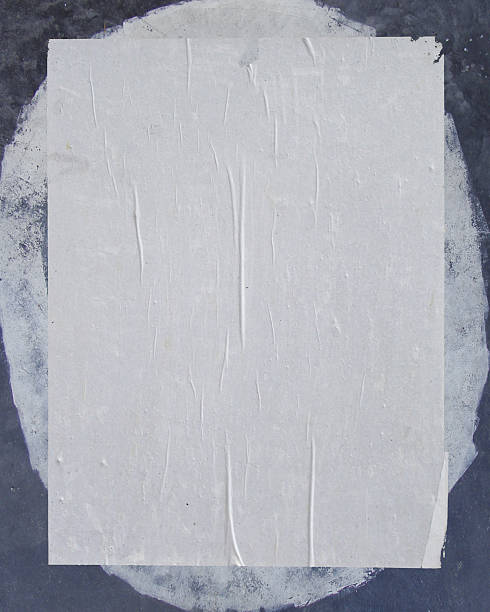 istock white empty street poster on grunge paint 461288489