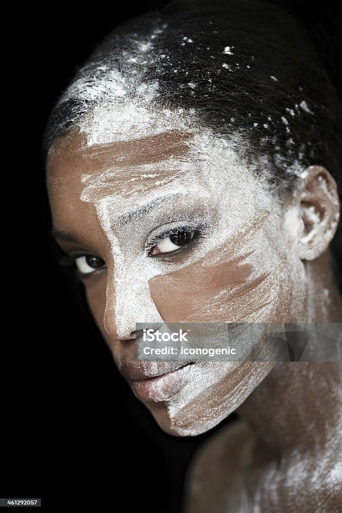 Polvo blanco - Foto de stock de Afrodescendiente libre de derechos