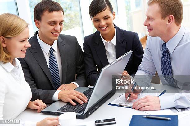 Successful Business Plan Stock Photo - Download Image Now - Adult, Business, Business Meeting