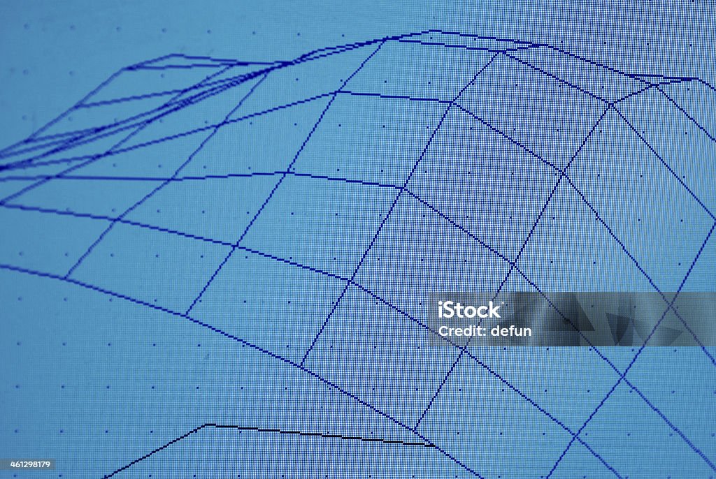 Mesh Surface Plot Stock Photo - Download Image Now - Bank - Financial ...