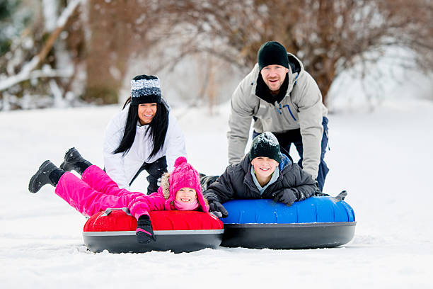 istock Winter Fun Tubing 461313487
