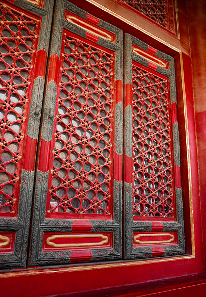 istock Door in Forbidden City, Beijing, China 461315897