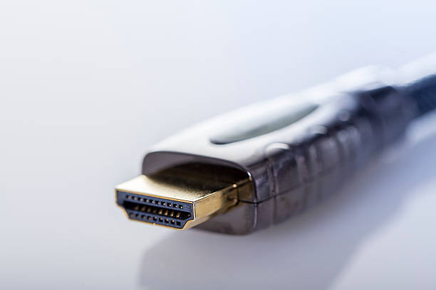 HDMI cable stock photo