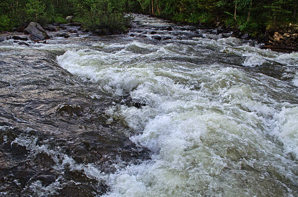 istock Threshold on the river Kolvitsa in Karelia, Russia 461760495