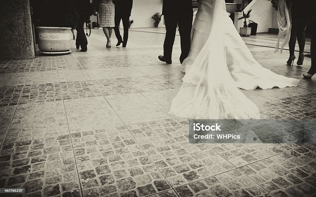 Sposa e il padrino - Foto stock royalty-free di Allegoria