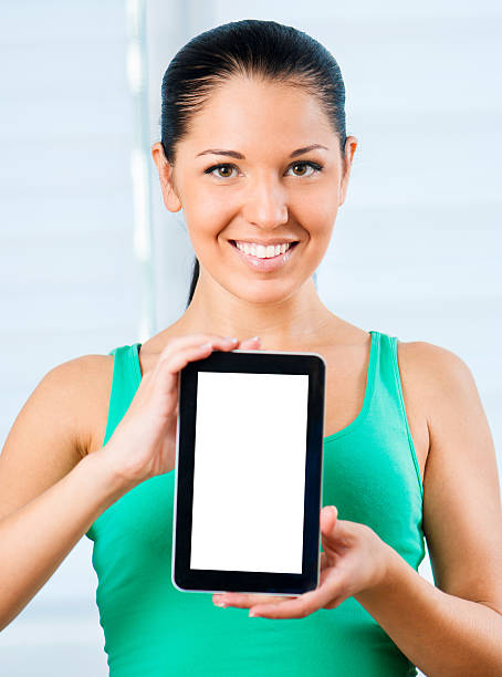 istock girl with the TouchPad 461766763