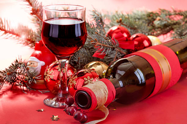 istock Glass and bottle of wine 461773053