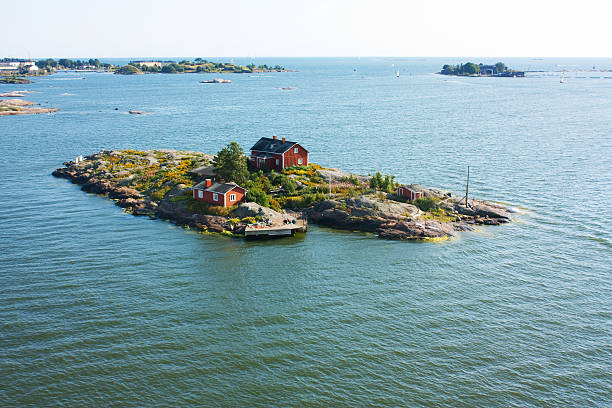 istock landscape with an island 461773641