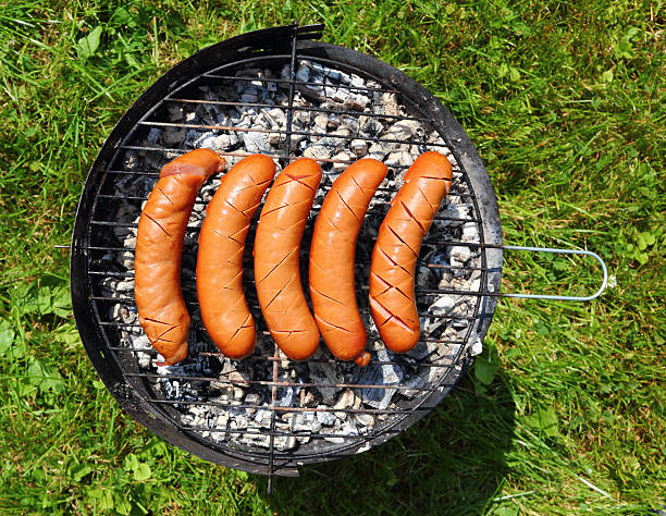 istock Grilling Sausages on barbecue grill 461773877