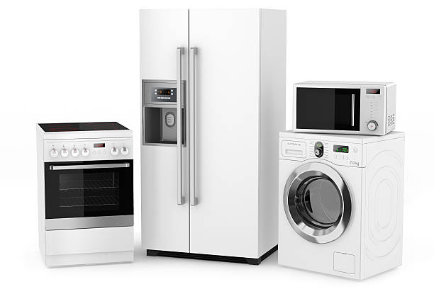 istock Group of household appliances 461773913