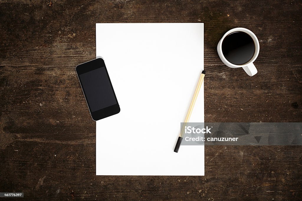 Mesa de reunión - Foto de stock de Artículo de papelería libre de derechos